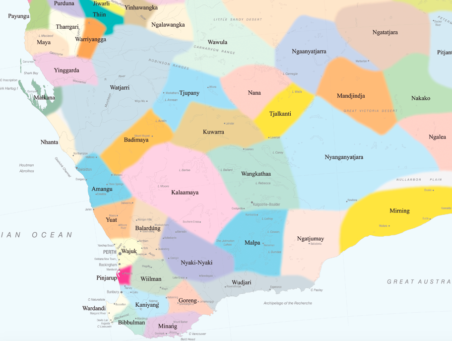Map 2 - Perth location map